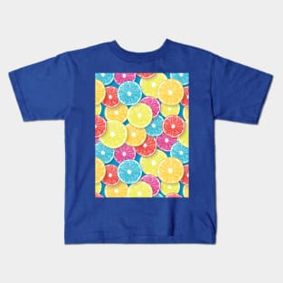 Citrus fruit slices pop art 2 Kids T-Shirt